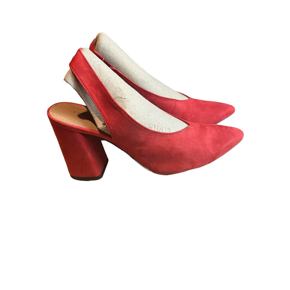 Christian Siriano For Payless Thick Heel Suede Shoes - Picture 3 of 11